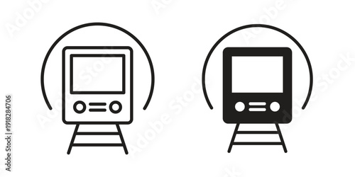 Subway icons symbol. vector illustration pack for apps and designs