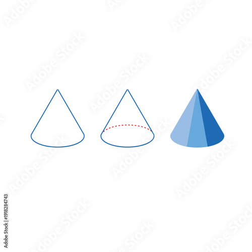 Cone figure set