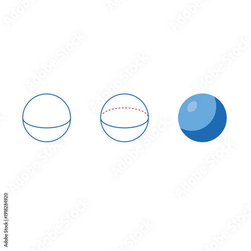 Circle figure set