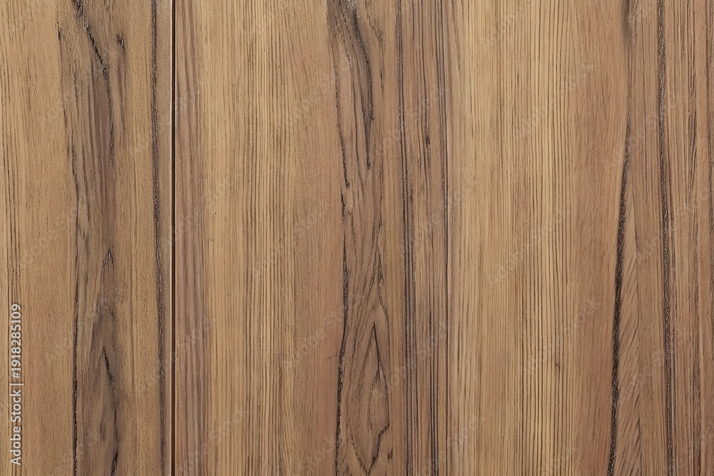 Fototapeta premium Natural medium rich brown walnut wood grain texture background