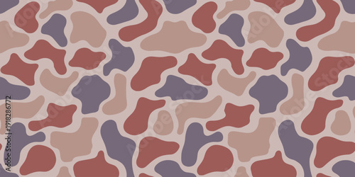 Vector hunting camouflage design. Old school camouflage. Duck hunting camouflage pattern. Woodland camo. Digital camouflage