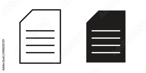 File icon vector. EPS 10 editable vector bundle