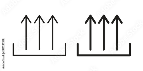 Heat icon vector. EPS 10 editable vector bundle