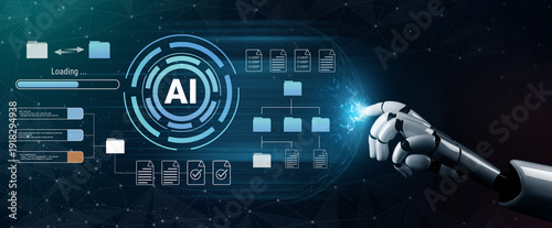 AI assists in building intelligent data management systems that automate file organization, improve workflow processes, and optimize efficiency across digital operations. Parse
