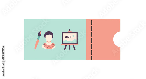 Artist with Paintbrushes.