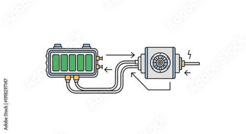 Battery Power Supply System.
