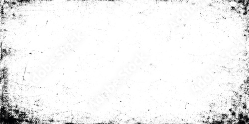 Wallpaper Mural Minimal White Distressed Texture with Scattered Scratches, Faint Noise, Dark Splatter Stains and Rough Aged Concrete Surface Overlay Design Torontodigital.ca