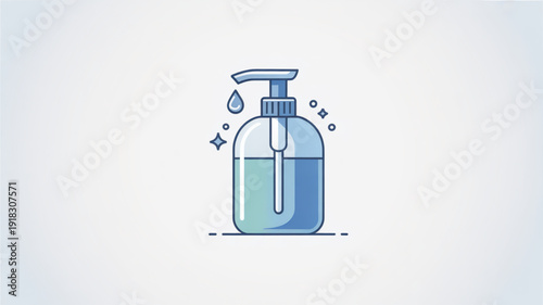 Vector Illustration of Water – Clean Blue Liquid Splash, Wave, and Fresh Aqua Design Element