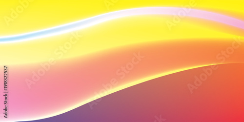Amazing blue background with orange, red, yellow gradient. Vector eps new