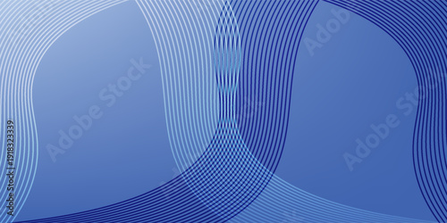 Abstract Blue Tech Lines Background Representing Fiber Optics, Data Transfer, and Digital Network Connectivity.