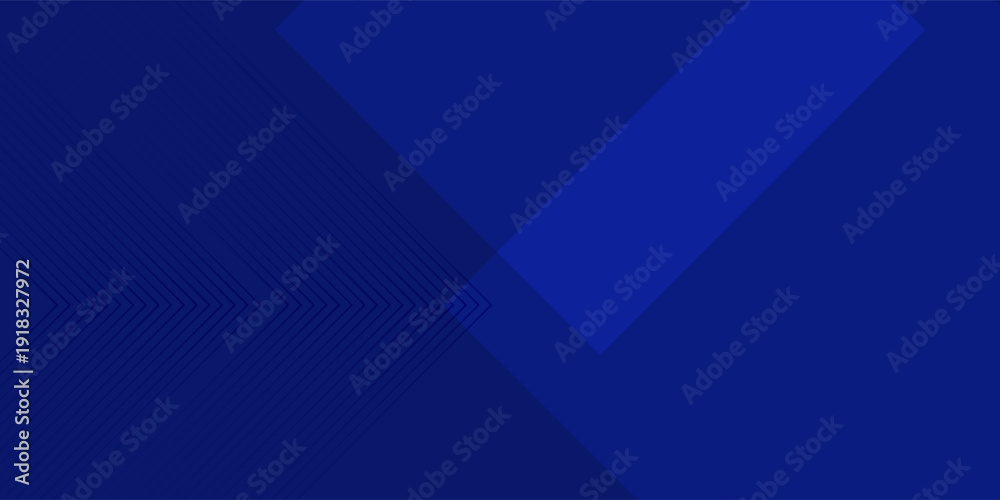 Obraz premium Abstract blue background. Modern simple blue geometric design. Minimal shapes. Suit for booklet, brochure, banner, poster, website, flyer, cover, corporate, backdrop. Vector