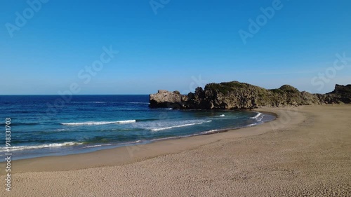 Aerial Drone View of Plettenberg Bay South Africa – Scenic Coastline and Turquoise Ocean