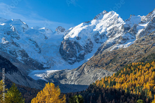 Piz Bernina in Graubünden