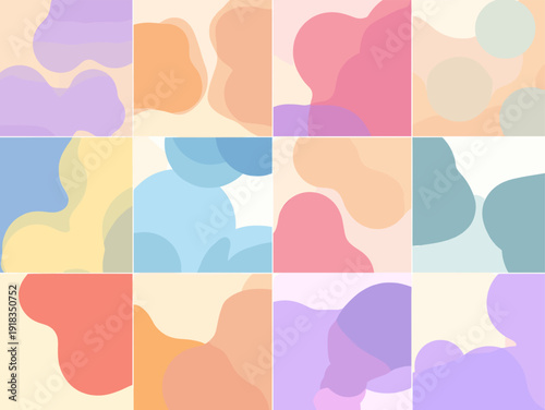 A serene and minimalist background featuring smooth coral and cream tones. Ideal for websites, presentations, or graphic design projects seeking a mod