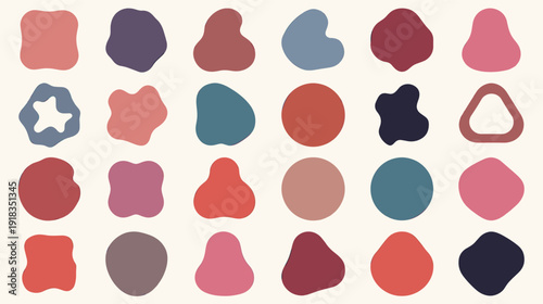 A calming, minimalist background with fluid shapes. Perfect for digital design, website backgrounds, or creating serene visual content. The warm tones