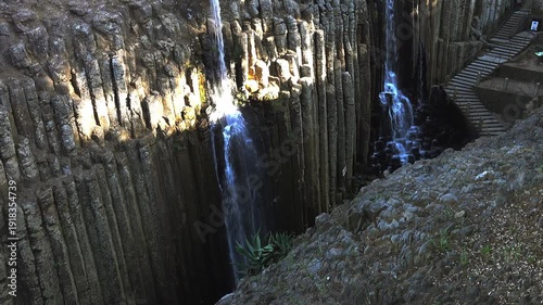 Explore Prismas Basalticos in Hidalgo Mexico with waterfalls and unique rock formations