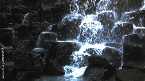 Exploring prismas basalticos in hidalgo mexico and the flow of water over rocks