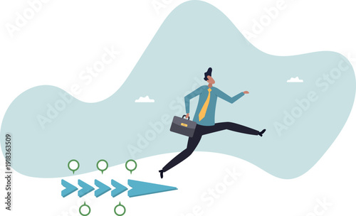 Timeline project planning, work progress milestone or step to success, plan or strategy diagram,human life and situation.