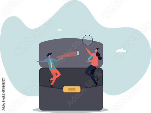 Search opportunity, finding new job, inspection or research, SEO or analyze for optimization,human life and situation.