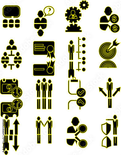  Business metaphor icons.eps