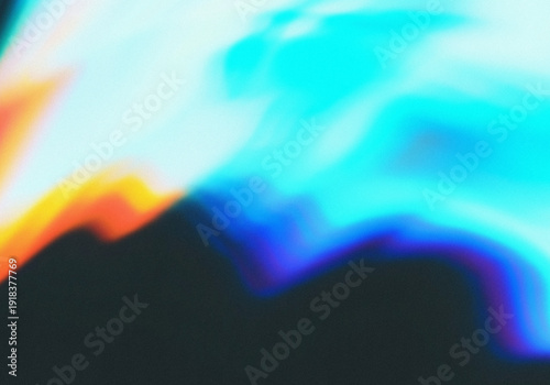 Εκτύπωση καμβά Diagonal Motion Blur Blue and Cyan Gradient