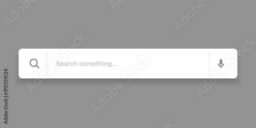 Search Bar with suggestions for UI UX design and web site. Search Address and navigation bar icon. Collection of search form templates for websites. Search engine web browser window template