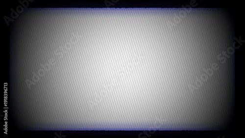 CRT TV Screen Static Noise, Analog Retro VHS Overlay, Video Effect.  Crt tv screen crt tv screen displays a grainy pattern effect enclosed within a dark rectangular border.