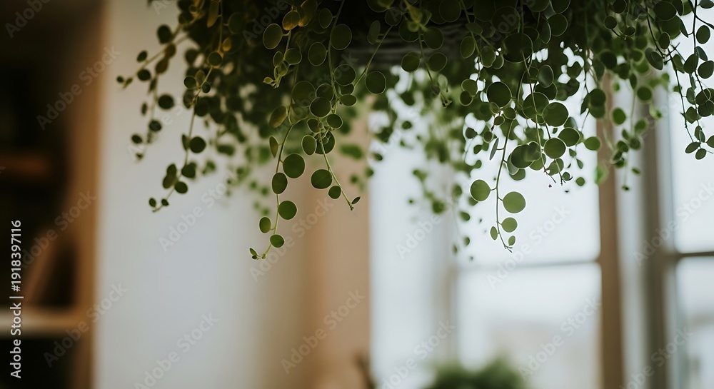 Obraz premium Lucky st patrick's day shamrock hanging plant display