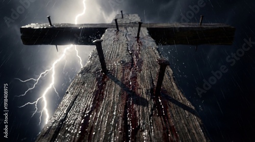 Crucifixion in the Storm