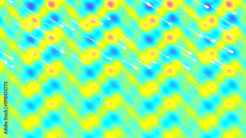 Colorful Abstract Digital Heatmap Pattern for Creative Projects