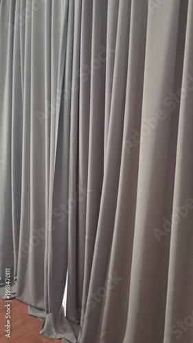 Cloudy sea water seen from the window on a rainy day, calm and serene view of the coast