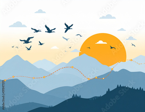 Migratory Bird Supply Chain Graph