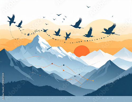 Migratory Bird Supply Chain Graph