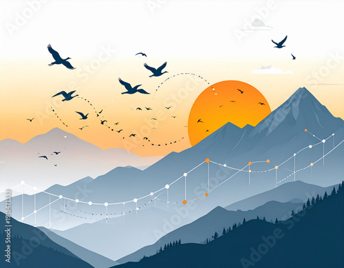 Migratory Bird Supply Chain Graph