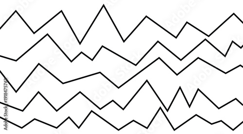 A abstract line background professional 3d business chart illustration featuring a heart beat cardiogram vector line and success arrow moving up in a clean web design pattern symbol