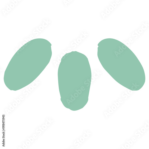 5月の園だよりに使いやすい シンプル手描きイラストカットシリーズ｜笹の葉｜May Simple Hand-Drawn Illustration Cut Series for Preschool Newsletter | Bamboo Grass Leaves