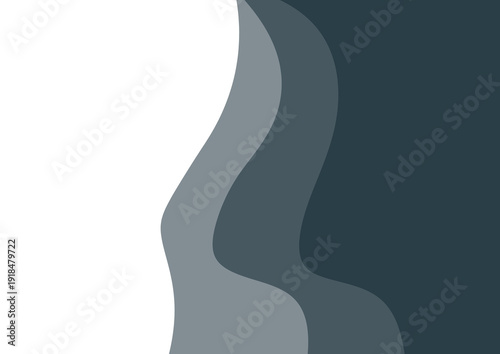 Dark Gray Fluid Abstract Background