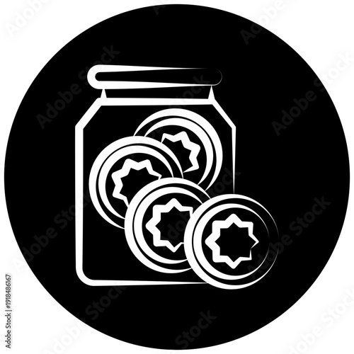 Charity Icon Button Mini Illustration, Use For Modern Concept, Print, Ui, Ux Kit, Web And App Development. Vector Related To Ramadan, Eid Al-Fitr, Eid Al-Adha And More