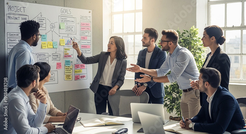 business people working together
