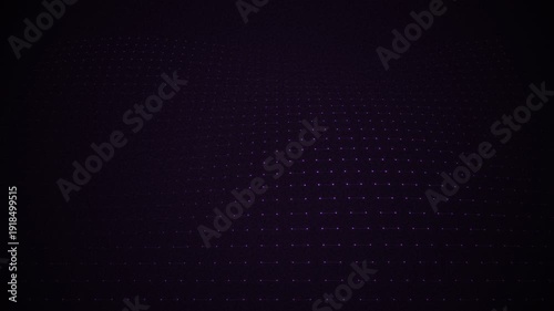 Wallpaper Mural Quantum Purple Dot Wave Pattern with Pulsing nodes Futuristic AI Grid 4K Seamless Loop Torontodigital.ca