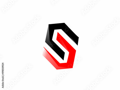 Modern Letter S Logo Design for Gaming or Sports Identity.