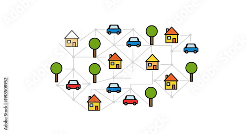 Neighborhood Nodes Illustration