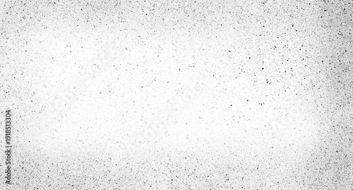 Abstract black grainy texture with fine sand particles on transparent background