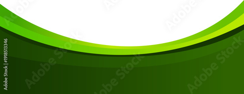 Green Abstract Wave Banner