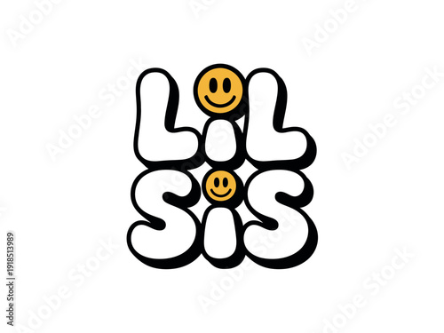 Colorful LOL SIS Smiley Faces