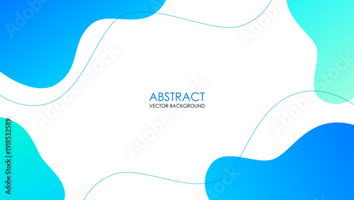 抽象的なシェイプの背景　ベクター素材