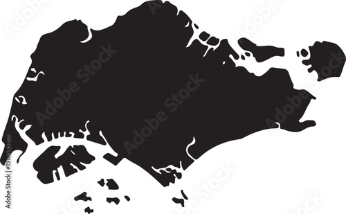 High Quality Singapore Mainland Vector

