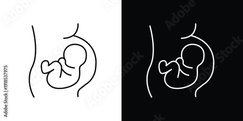 Pregnancy and Fetal Development Iconography Visualizing the Journey of Life