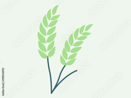 Wheat icon. Agriculture icon design. Simple filled and outline icon. Vector icon.