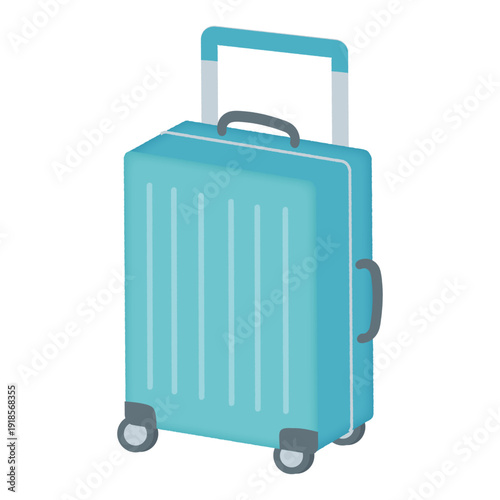 キャリーバッグのイラスト/Carry bag illustration